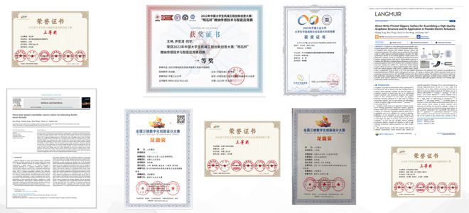 kaiyun官网开云齐鲁工业大学孙加振团队本科生一作Surf Interfaces： 直写印刷可控凹陷结构表面制备柔性金属电极(图6)